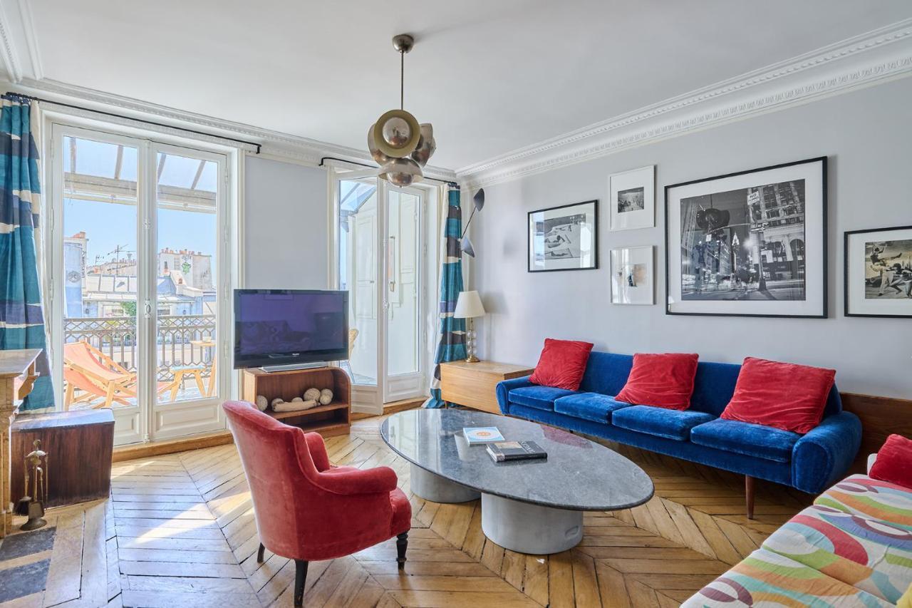 Apartment Center Of Paris With Terrace By Studio Prestige Buitenkant foto